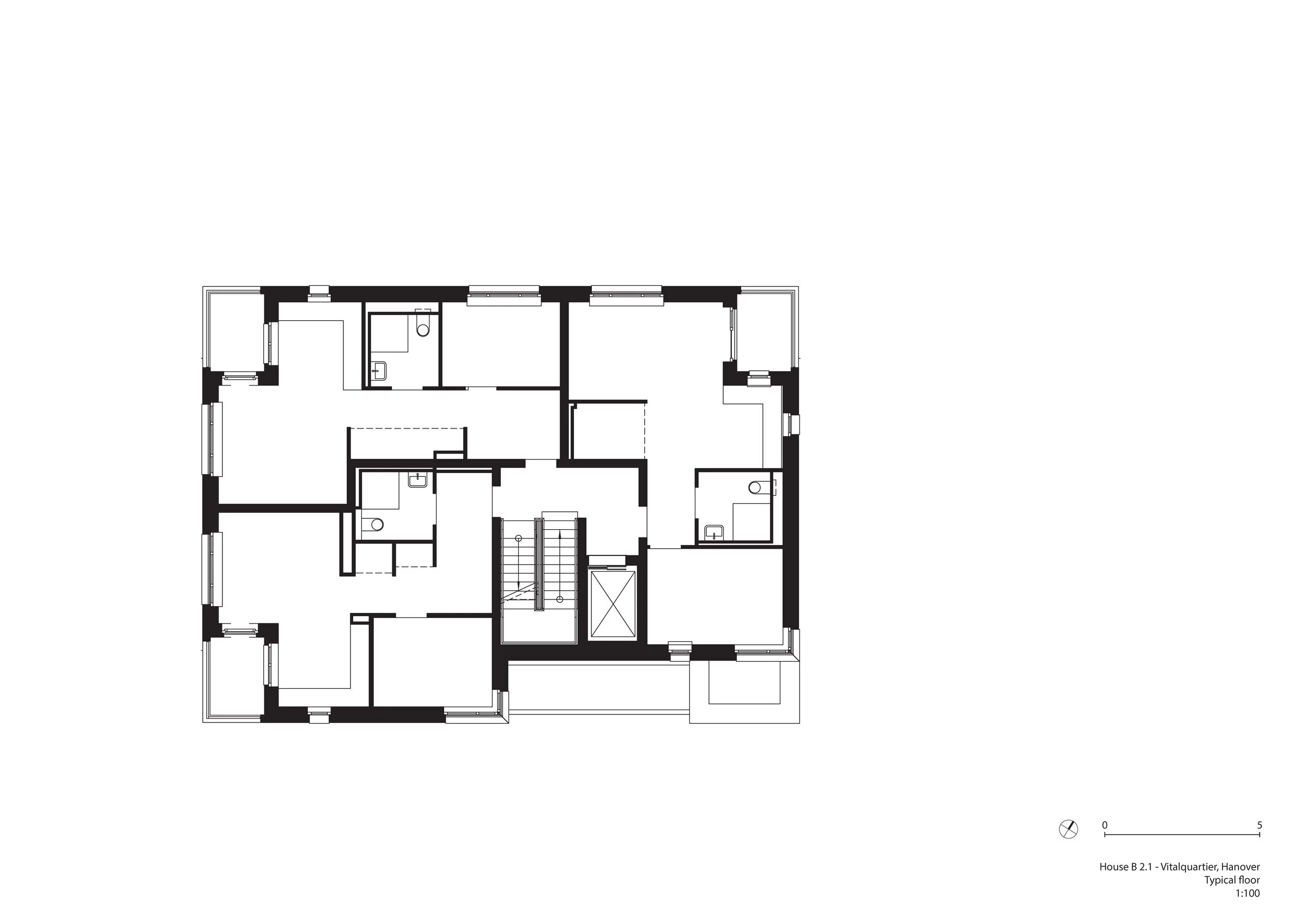 塞勒霍斯特活力街区丨德国汉诺威丨TCHOBAN VOSS Architekten-57