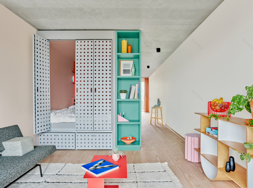 阿姆斯特丹智能紧凑公寓共享生活空间丨荷兰阿姆斯特丹丨Shift architecture urbanism-33