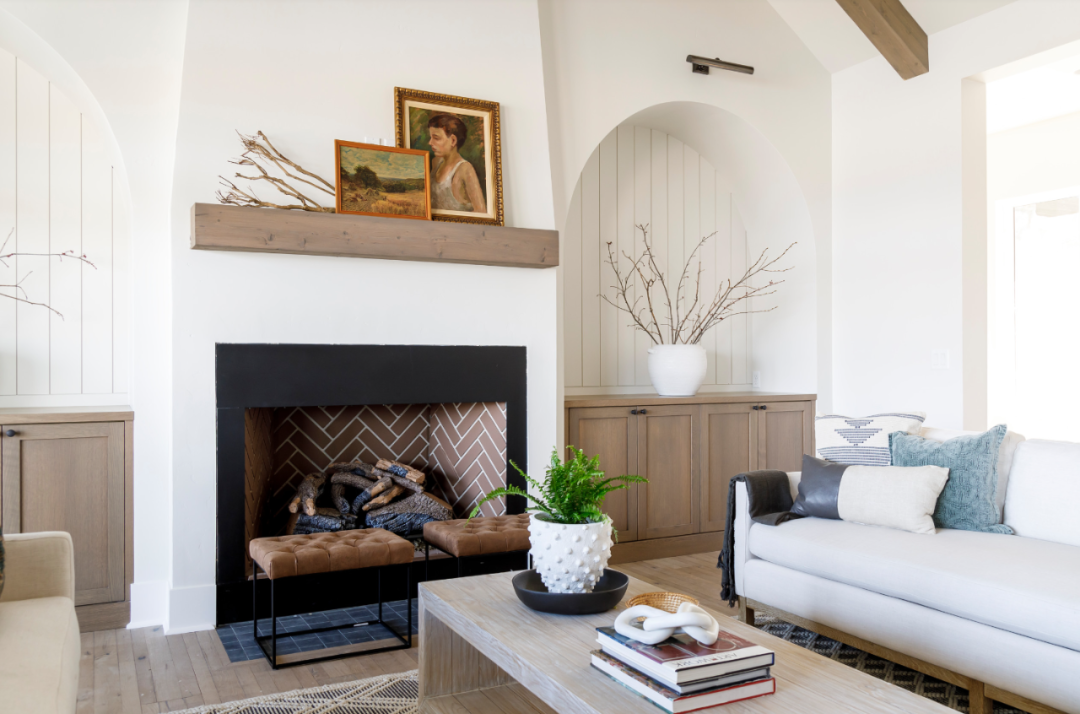 泥石,木色构筑的个性居所丨美国爱达荷丨Judith Balis 室内设计-12