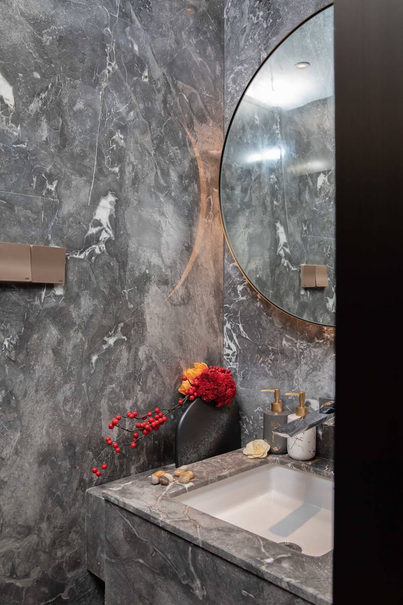 融侨郑州中晟悦城东苑样板间 | 现代东方意境的完美呈现-38