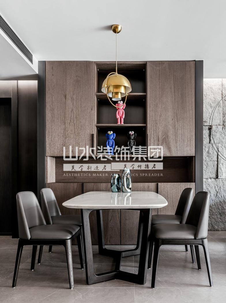 王贵龙丨平层丨
庐州公馆150平简约 -9