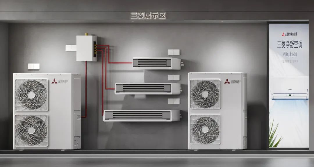 东莞三菱电机中央空调展厅丨中国东莞丨周笙笙全案设计工作室-11