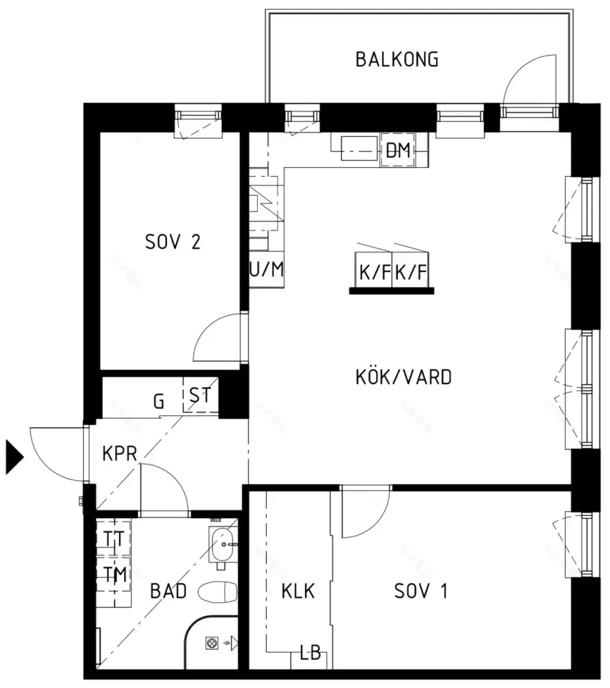 黑白新居 | 瑞典 JM 开发商的理想之家-18