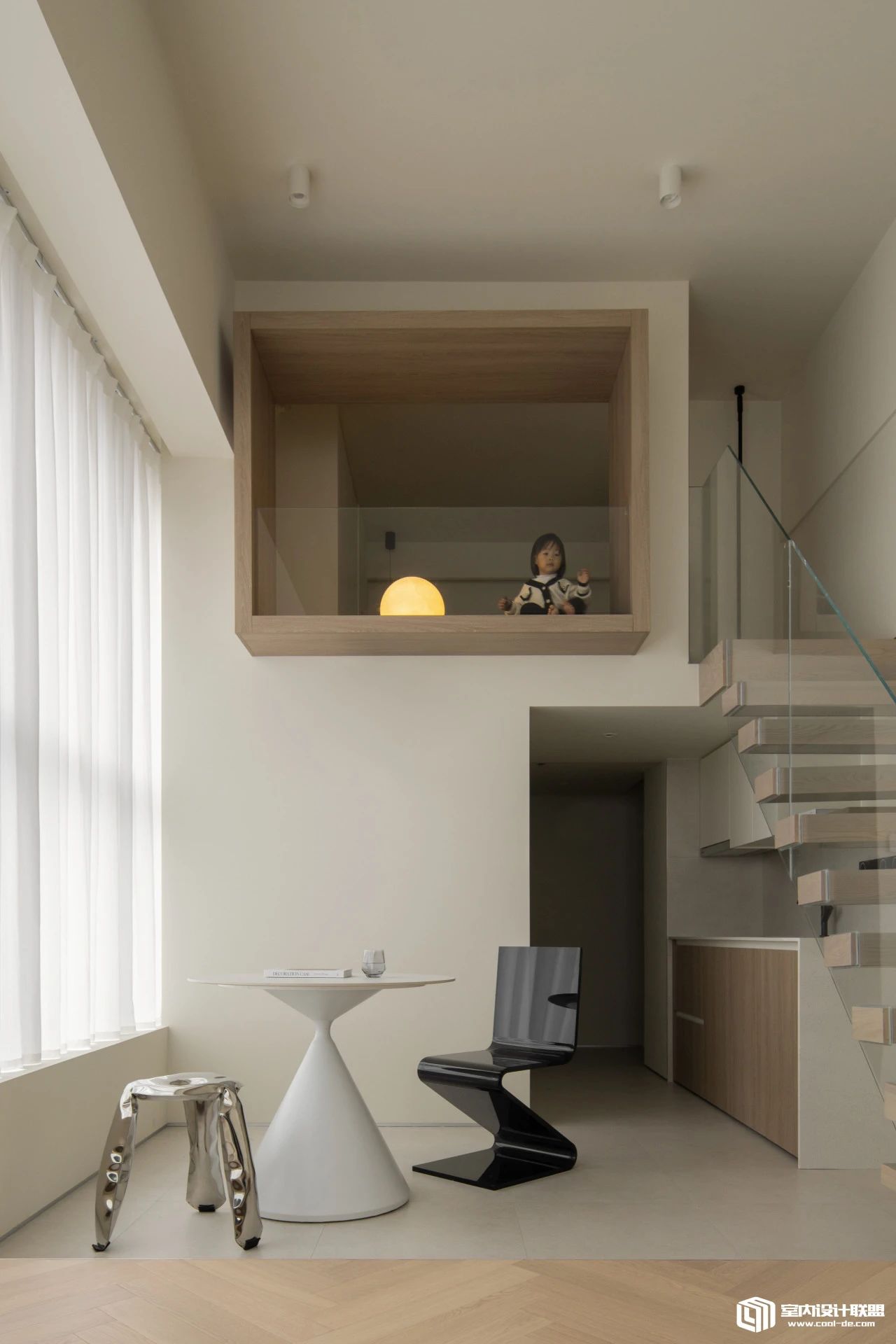 36㎡度假loft公寓设计丨中国成都丨拾光悠然设计-39