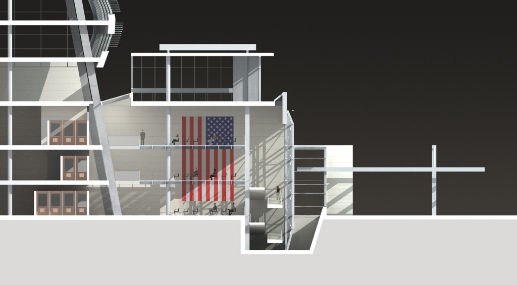 US Embassy in London Competition  Richard Meier-7