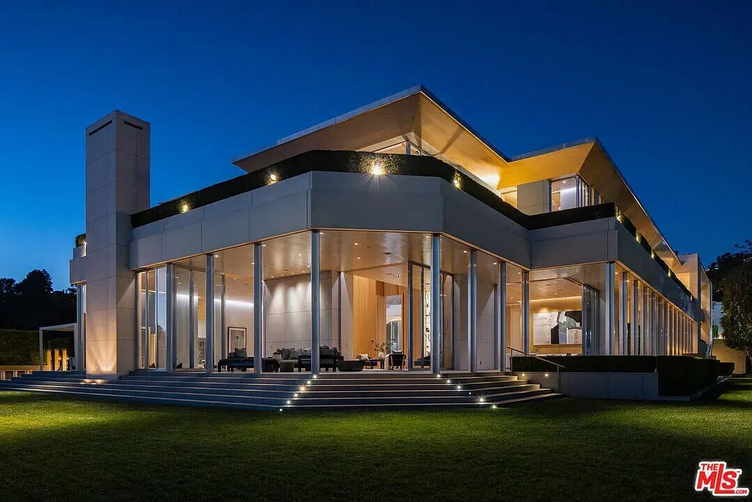 比佛利山庄现代庄园图鉴：1261AngeloDr的奢居美学-41