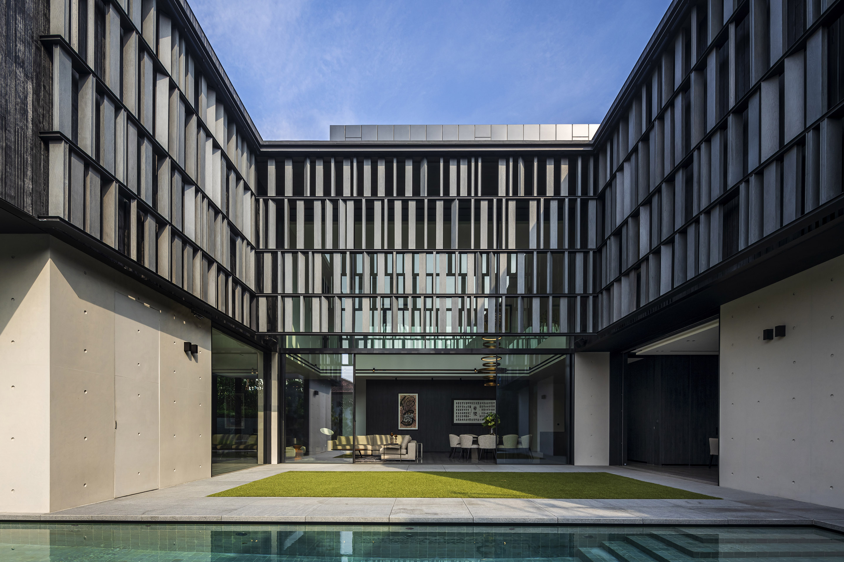 庭院式变体住宅丨K2LD Architects-9