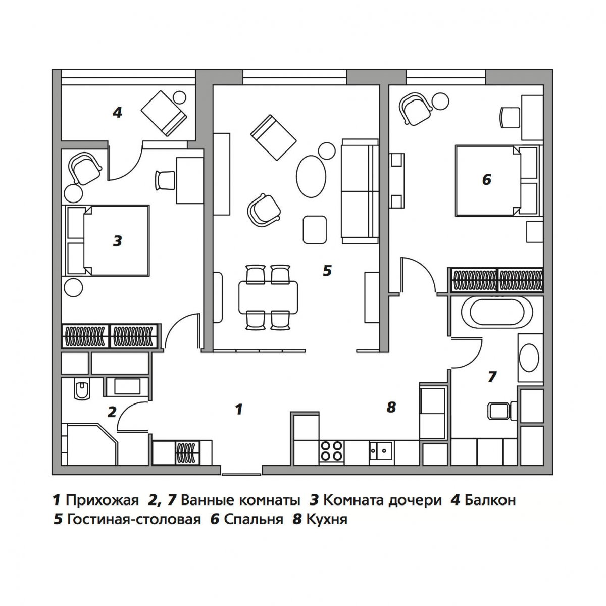 Evgeny Shevchenko | Moscow Apartment , 传统风格的经典公寓-11