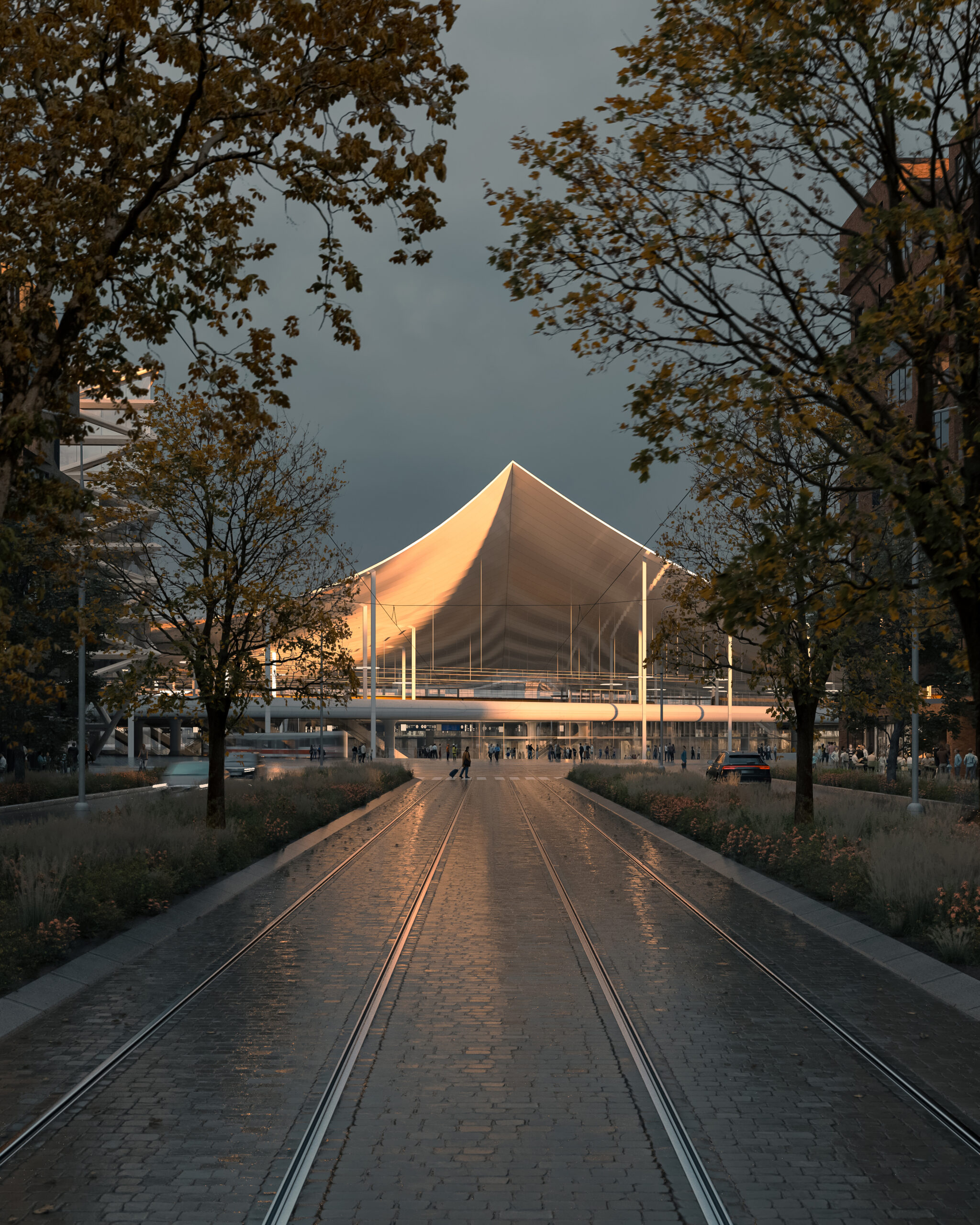 主火车站（从语言所属来看，这是捷克语，HLAVNÍ一般意为主要的 ，NÁDRAŽÍ意为火车站 ，合起来通常指主火车站 ） -11