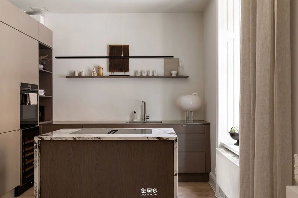 斯德哥尔摩百年公寓现代设计丨瑞典斯德哥尔摩丨瑞典设计师-13