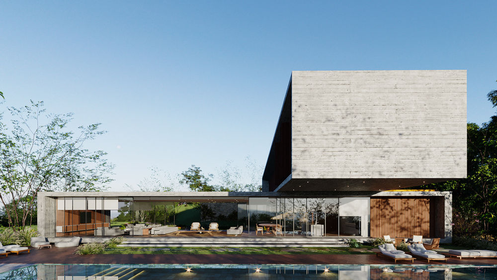 简约奢华独栋别墅设计丨LUISFERNANDO.ARQ-12