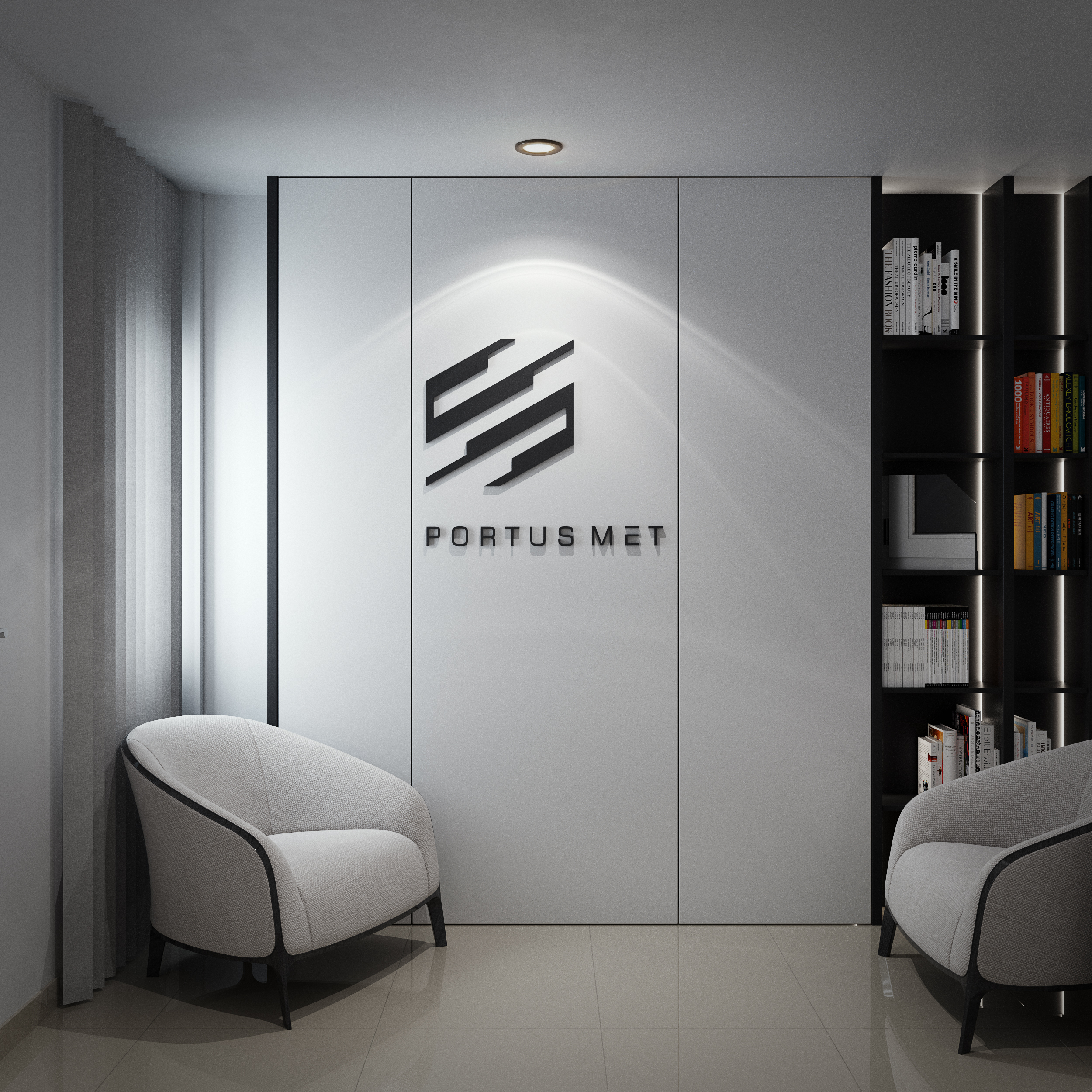 Portus Met 行政办公室设计丨1250-5