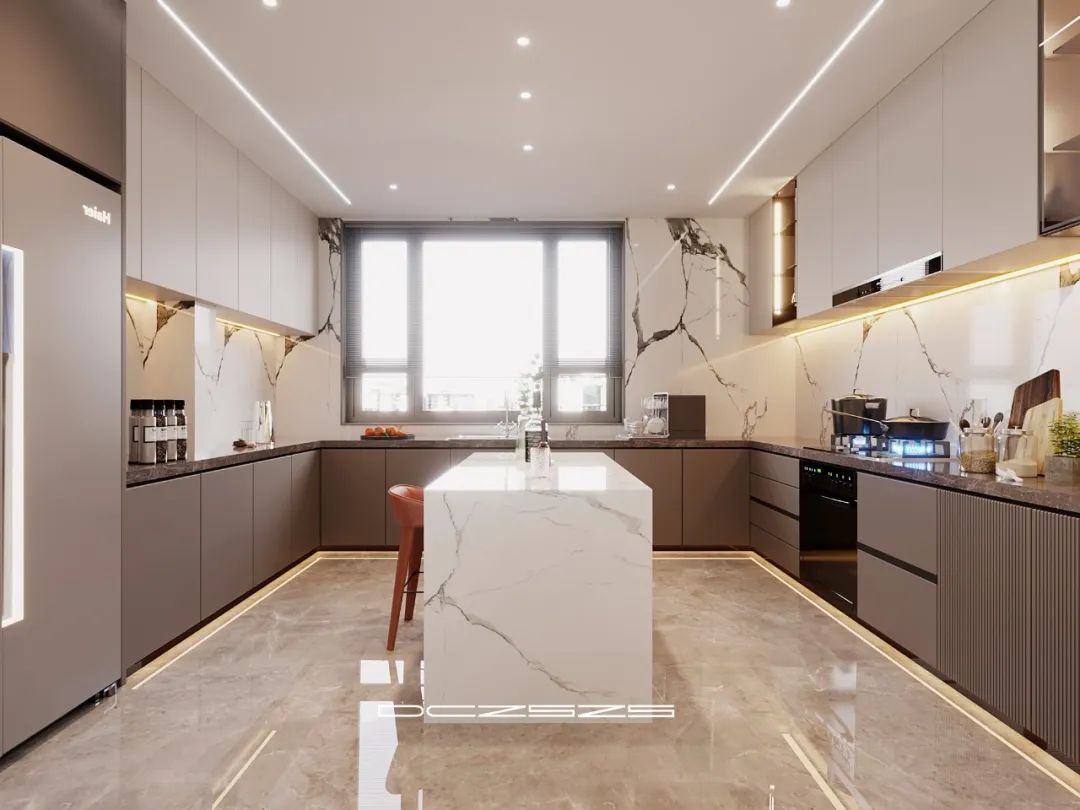 九江誉江华府现代轻奢别墅丨中国九江丨木美空间设计-80