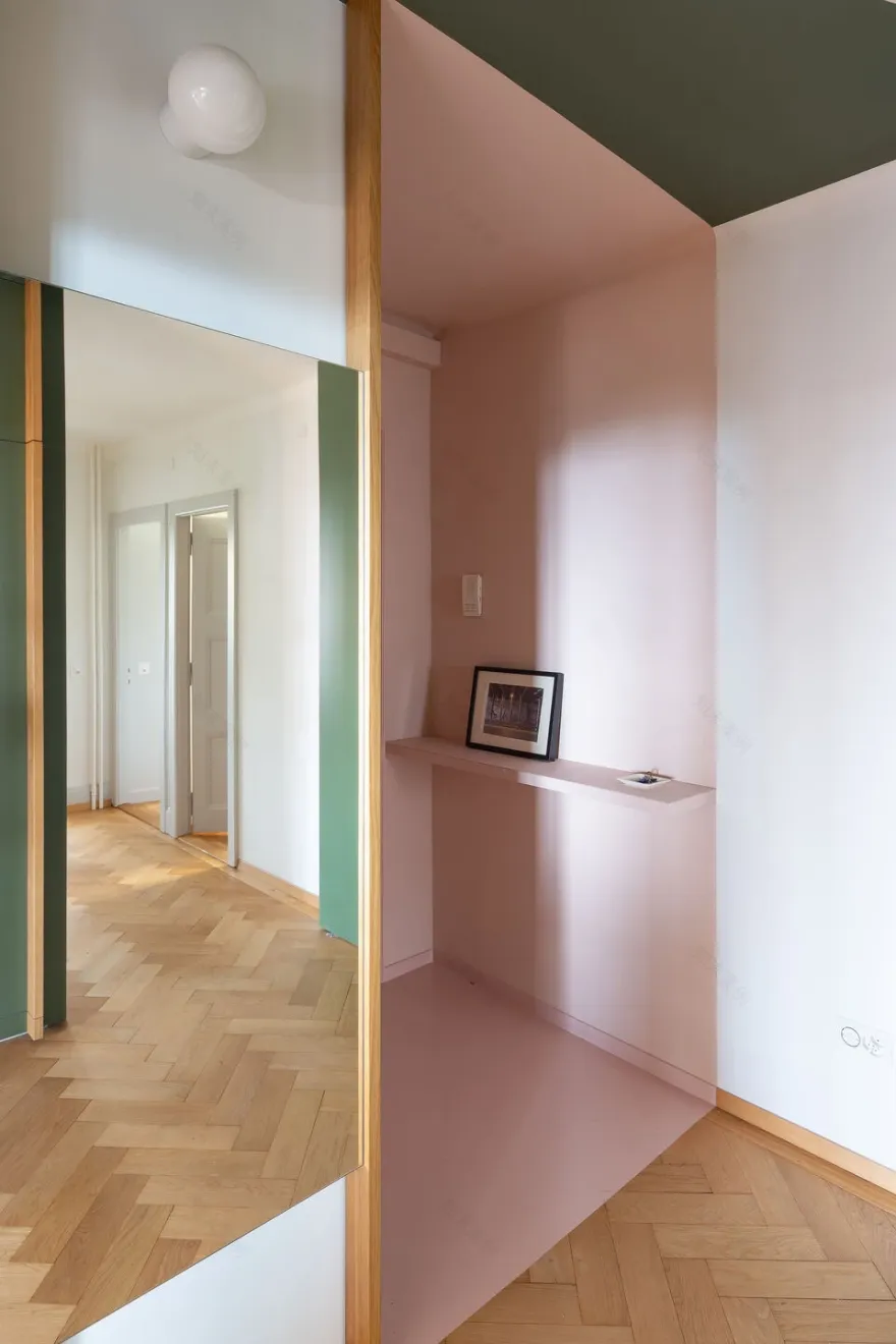 瑞士洛桑百年公寓翻新丨Bureau Brisson Architectes-20