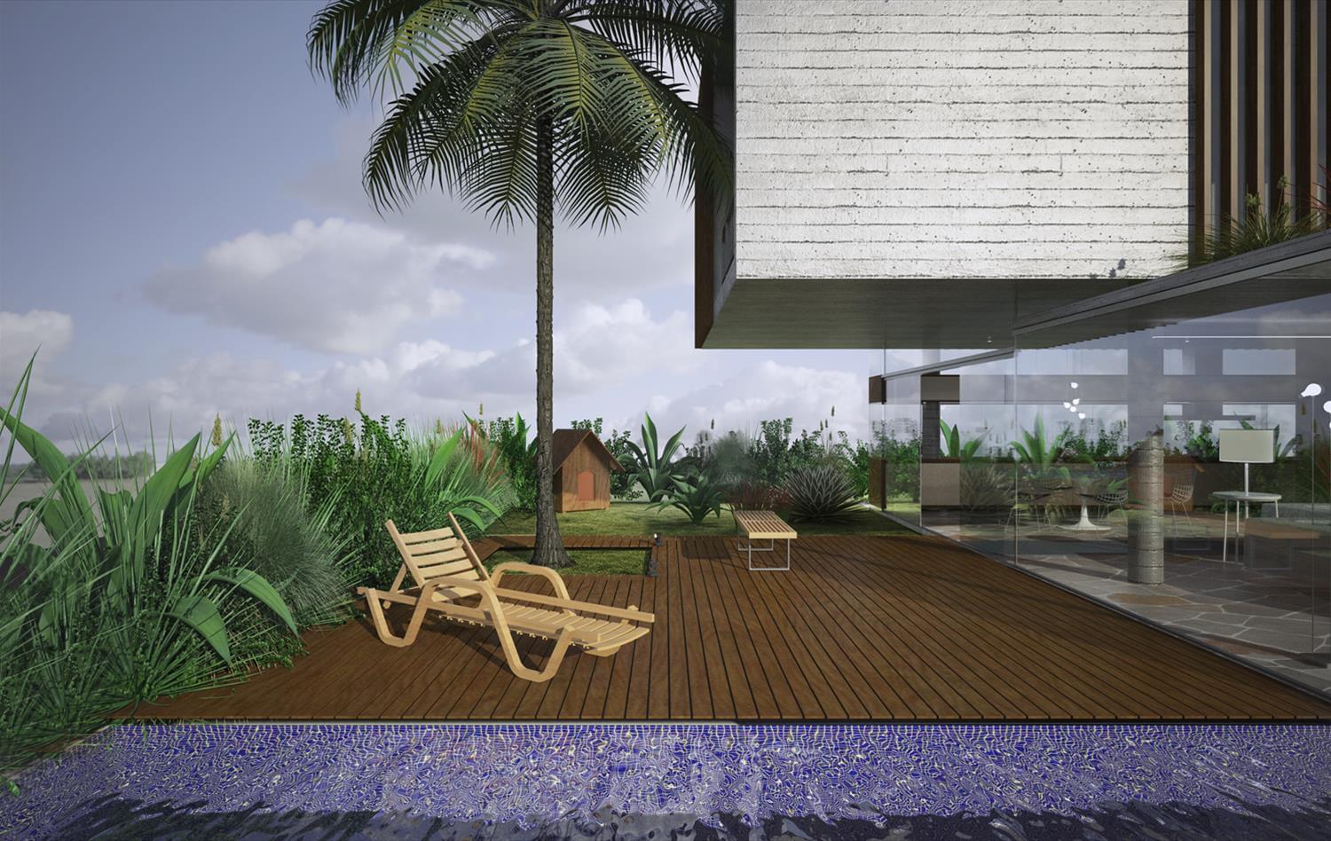 巴西 Lindgren Arquitetos 设计独特住宅，室内外空间完美融合-4