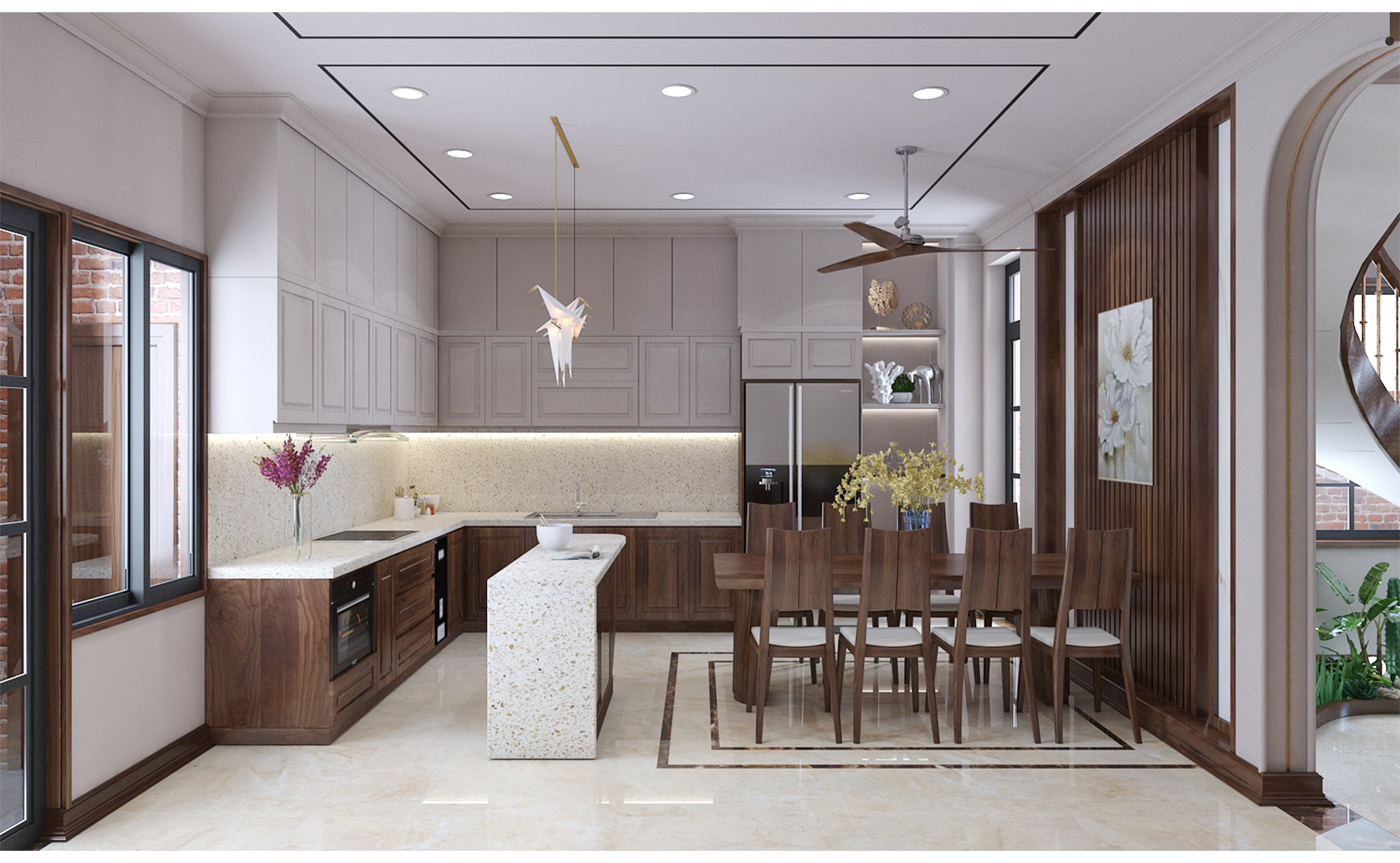 Sự kết hợp truyền thống trong nội thất-5