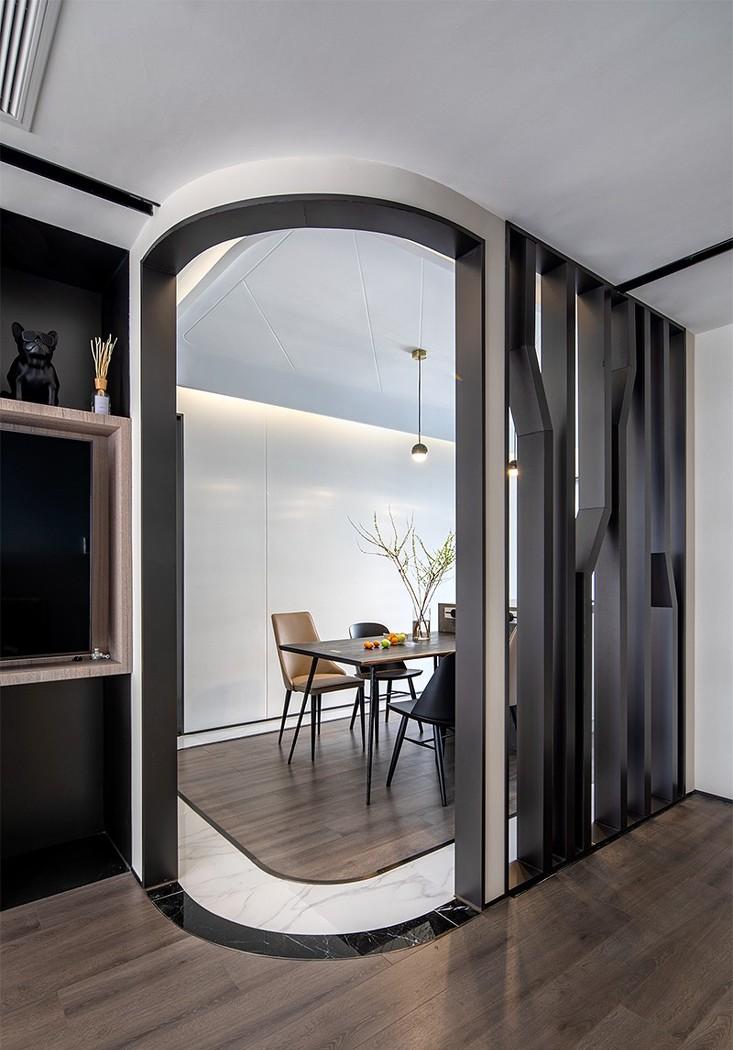 理想生活平层设计 | 温馨简约，原木与灰白的灵动空间-12