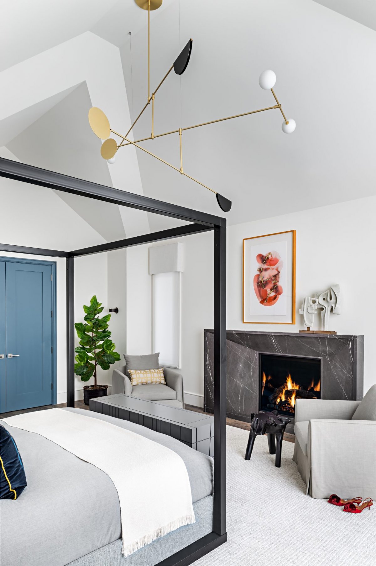 多伦多乡村家庭住宅 | 休闲现代与自然之美-14