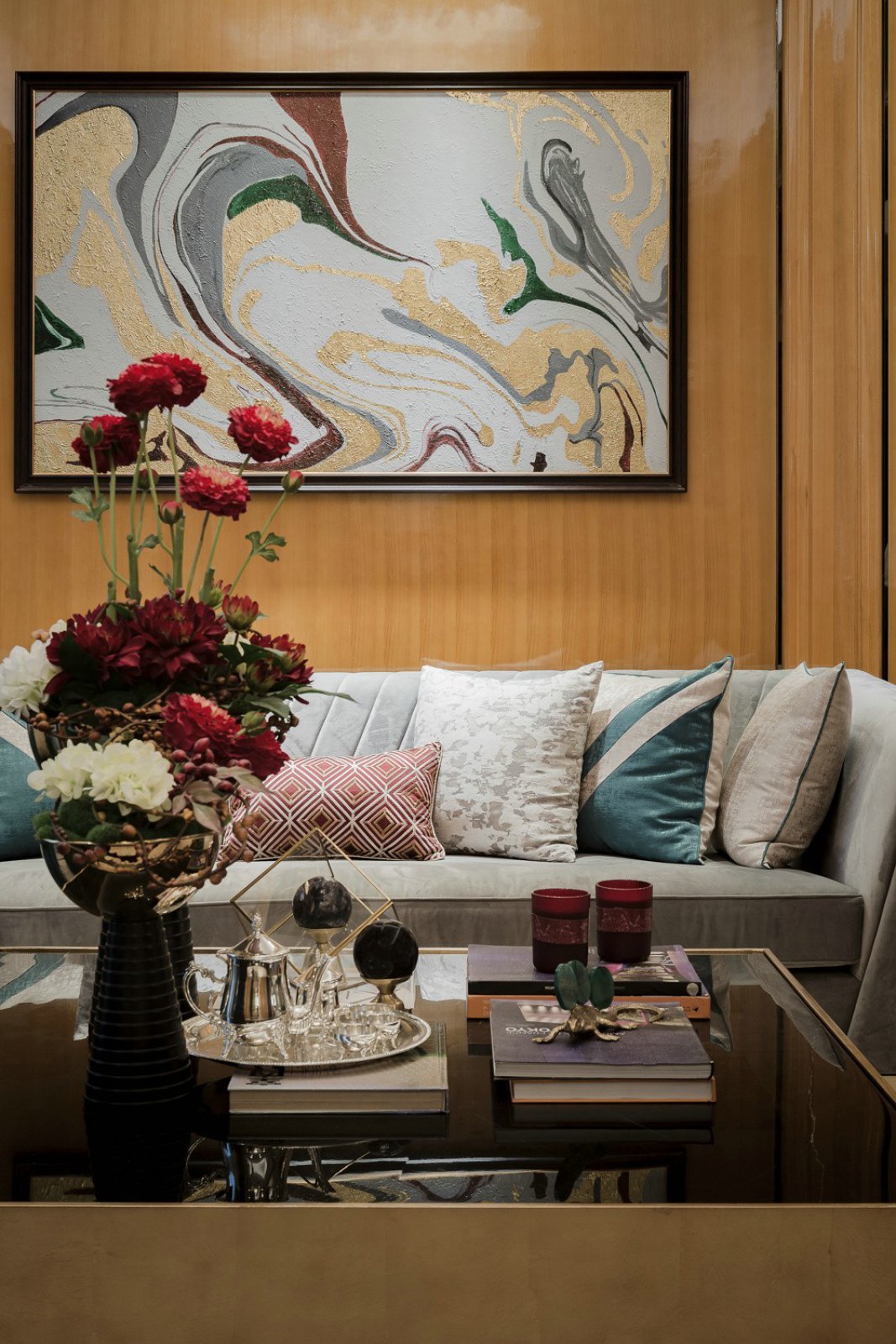 350m²重庆融创金开融府别墅样板间  于计设计-7