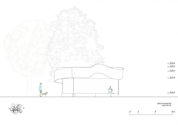 伦敦蛇形凉亭丨英国伦敦丨Barkow Leibinger-32