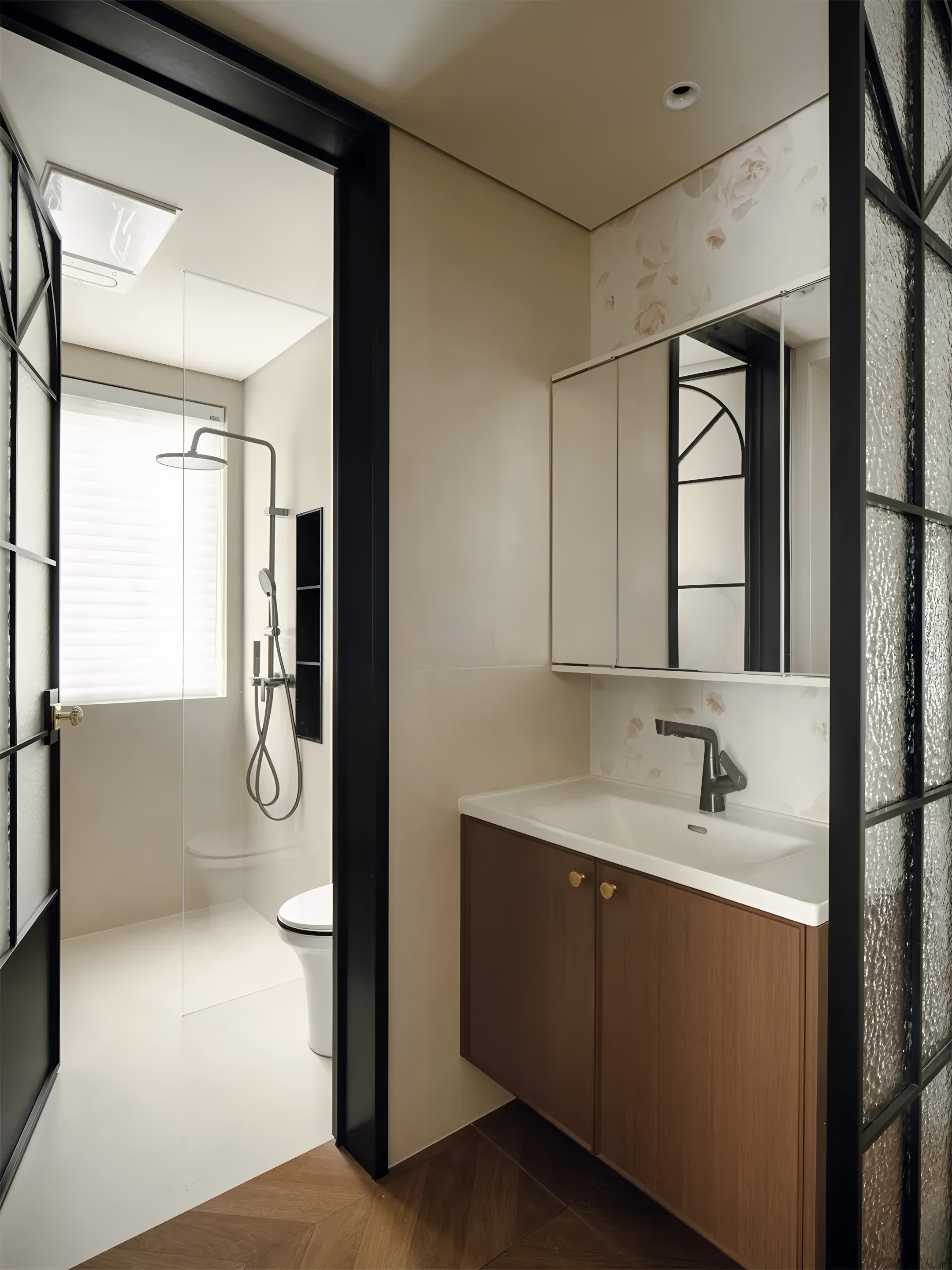 西安龙湖景粼天旭 166㎡丨中国西安丨几何空间设计-38