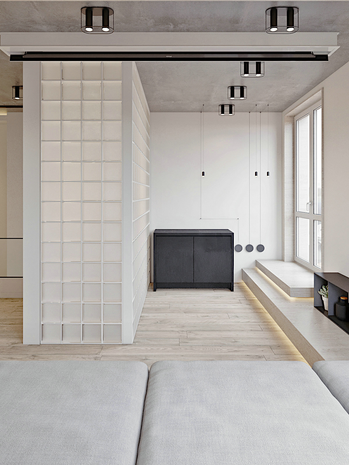 北欧风灰绿设计，展现纯粹魅力-46