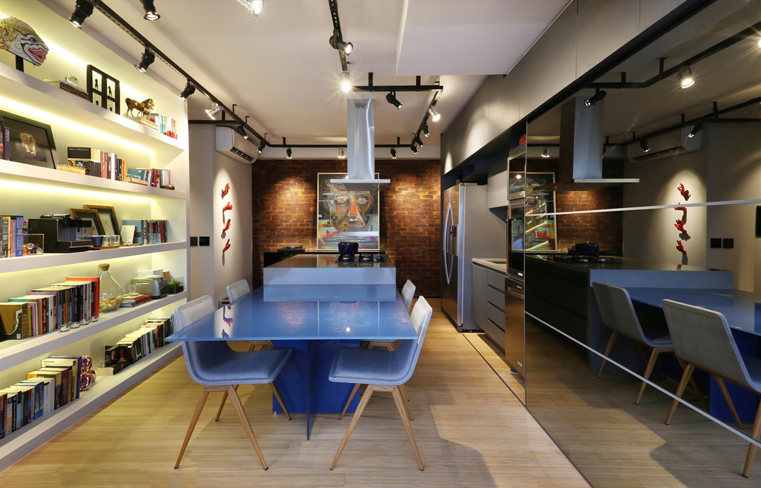 巴西 60 平米工业风公寓，打造宽敞空间-5