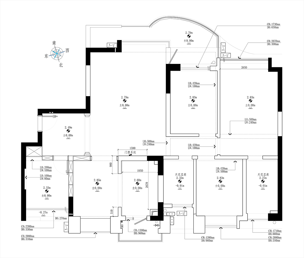 140㎡私宅设计丨中国广州丨从容设计-47