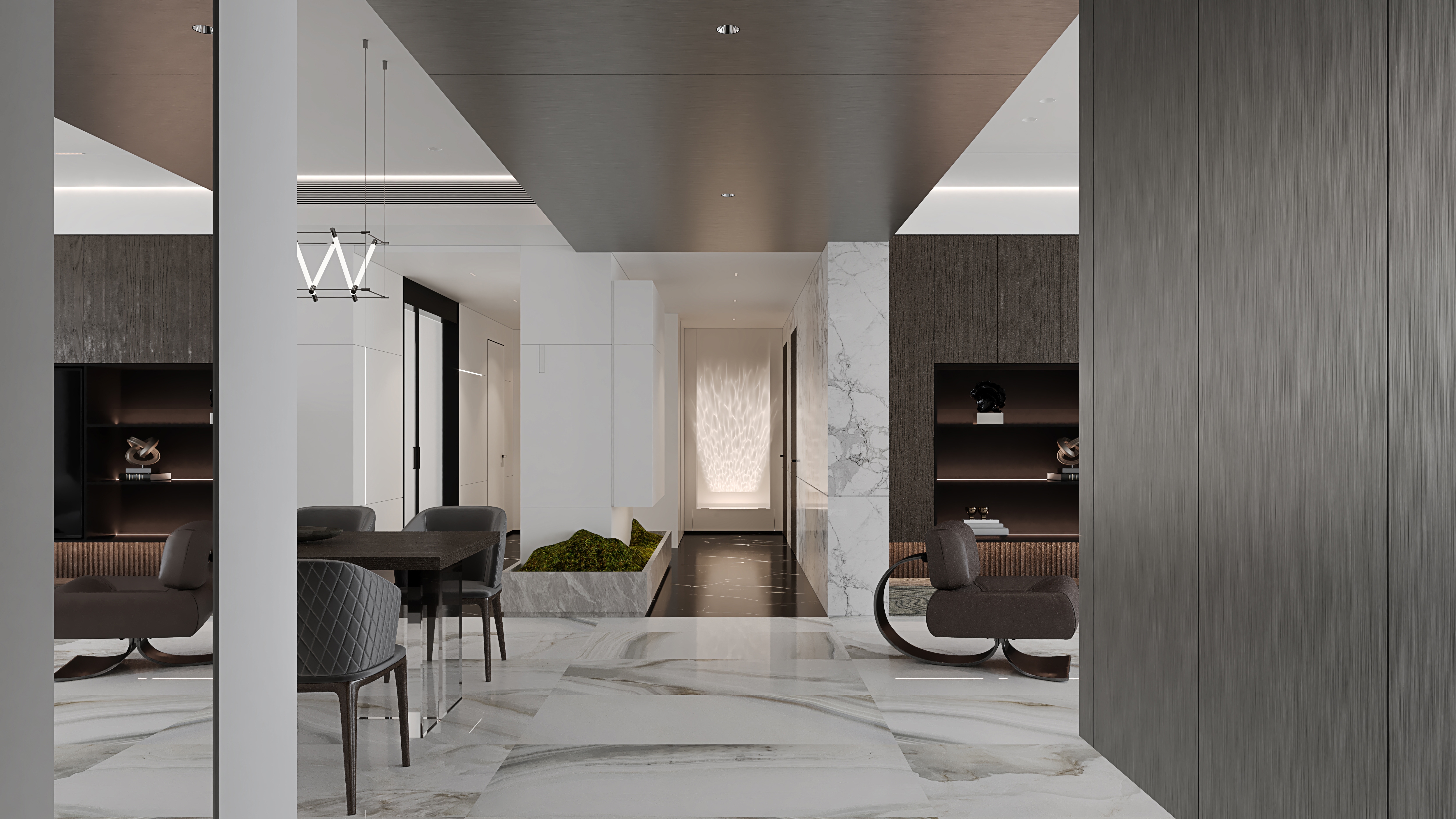 几何共社 · 芜湖汀海壹品平层大宅设计丨中国芜湖-11