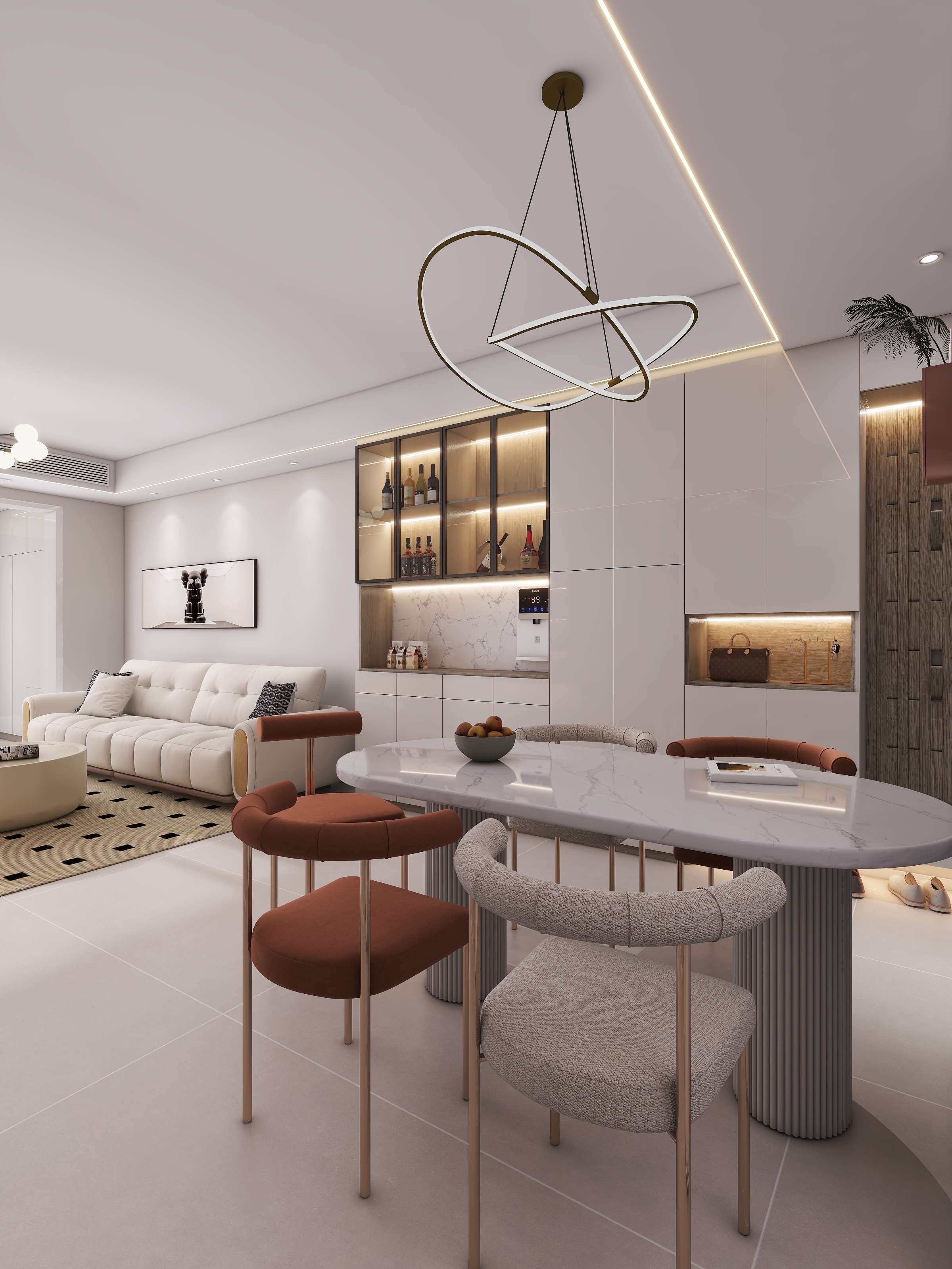 湖南张家界博泰状元府（118平方现代简约三居室）-14