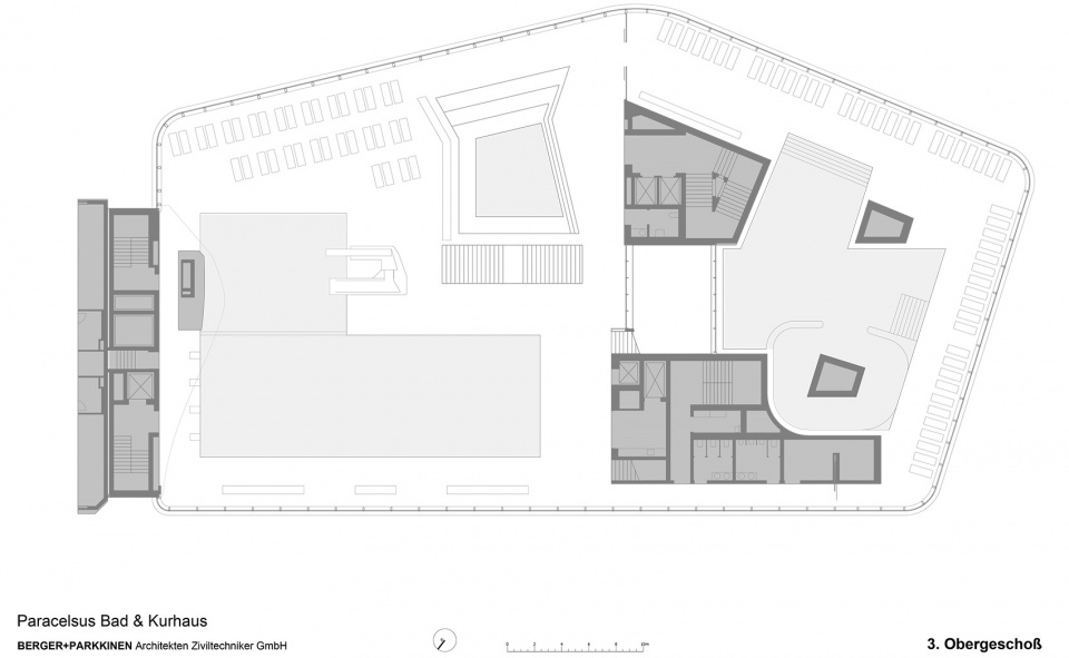 奥地利萨尔茨堡 Paracelsus Bad & Kurhaus 公共浴场 | 景观、可持续性与设计之美-46