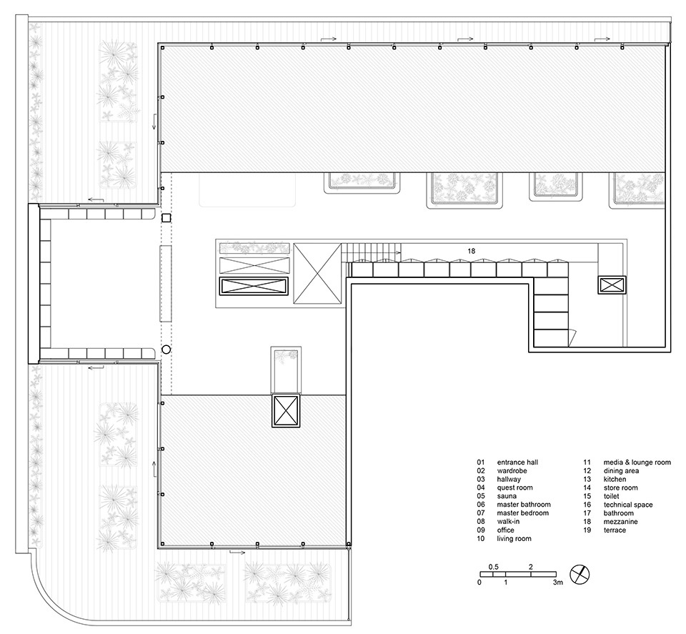 荷兰海滨顶层公寓 | 全景视野与橡木空间的完美融合-54