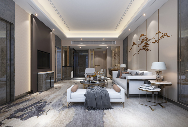 银川瑞吉酒店设计方案鉴赏|银川酒店设计装修公司推荐-19