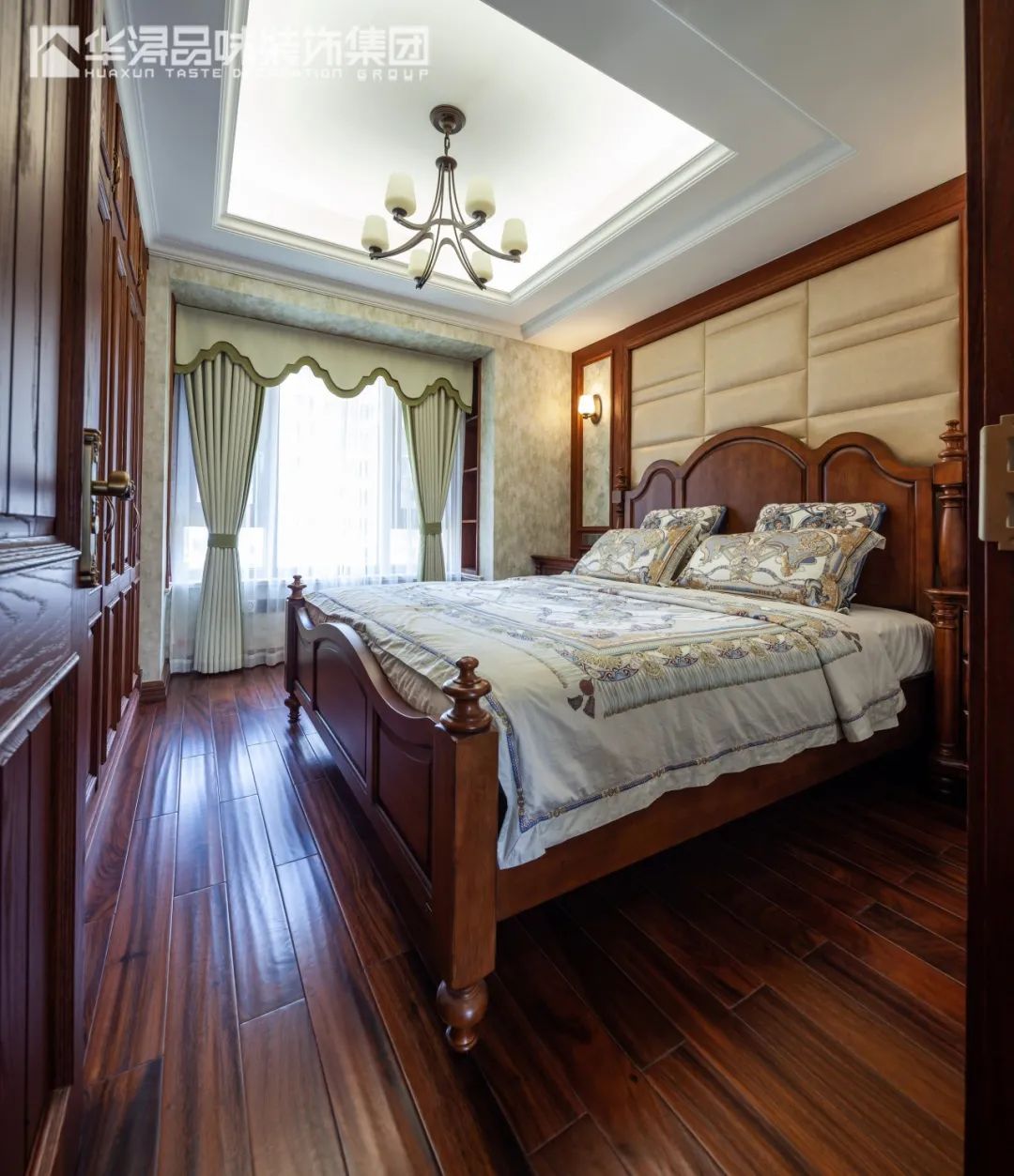 128m²美式古典家居,华美富丽的浪漫气息-36