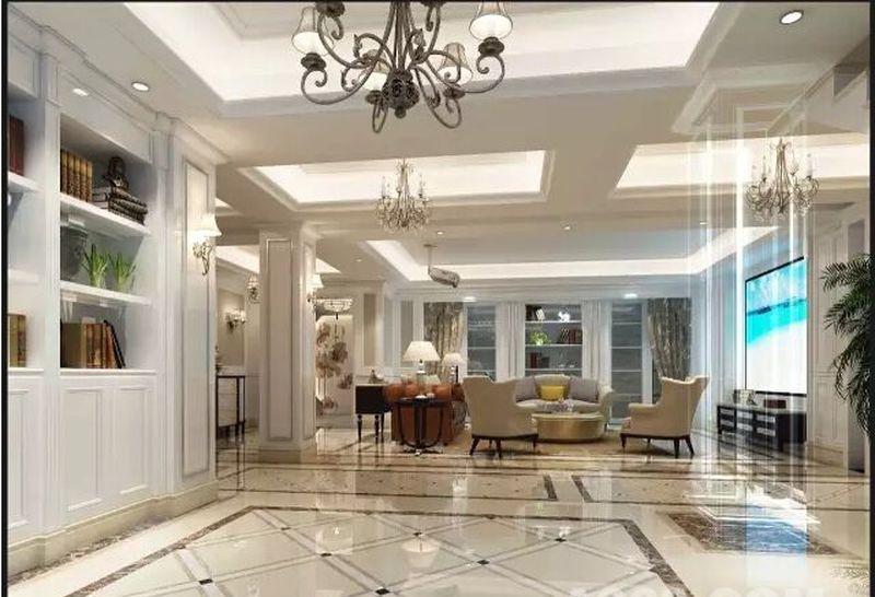 美墅设计云间绿大地450㎡简约欧式独栋别墅-12