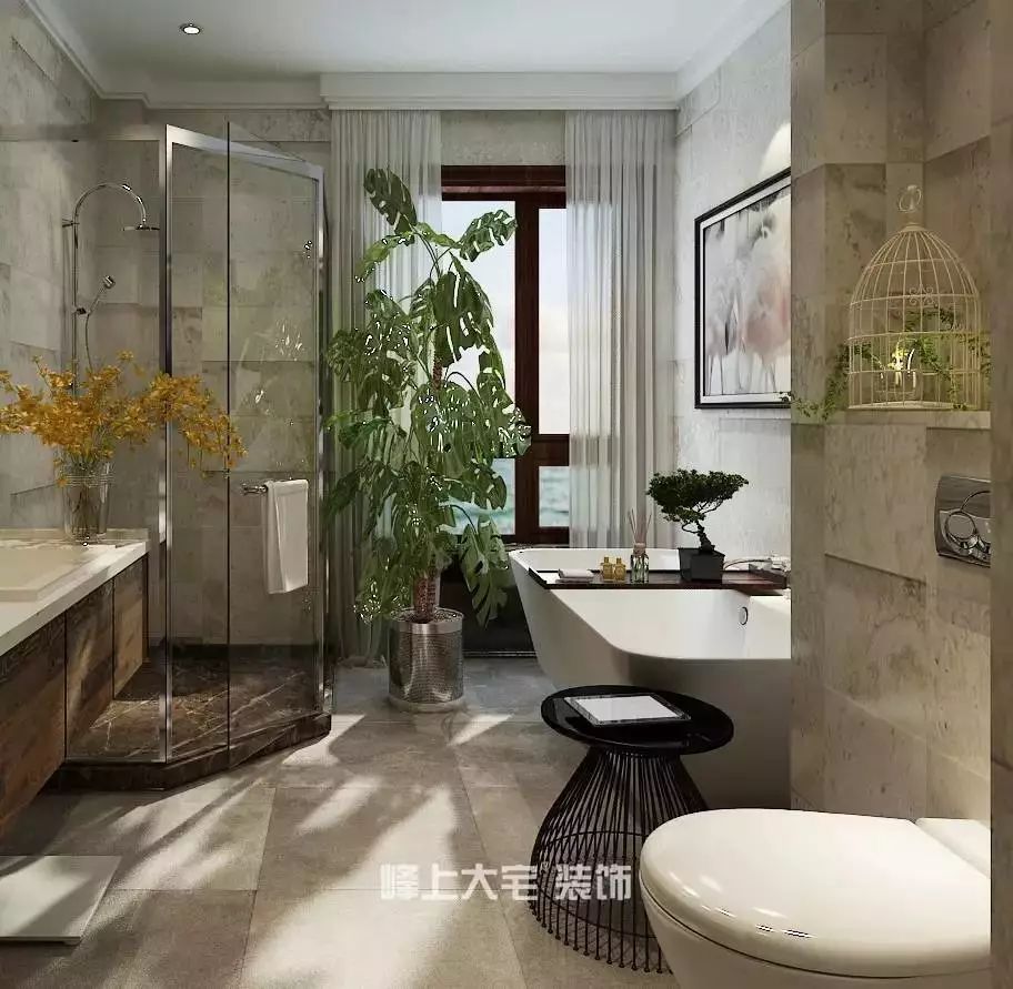 简约美式别墅,打造随性自在的生活空间-49