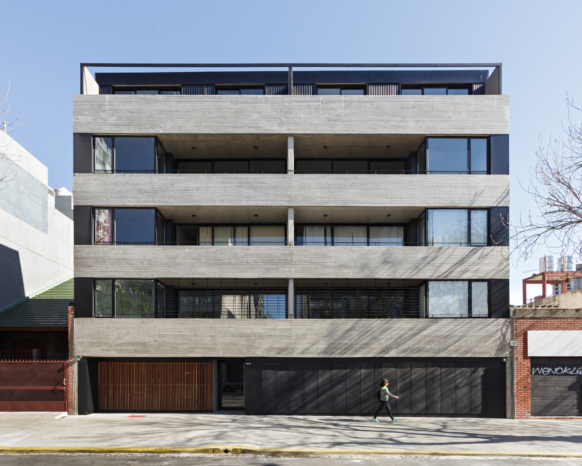 阿根廷双宅设计 | 混凝土结构与开放流通系统-9