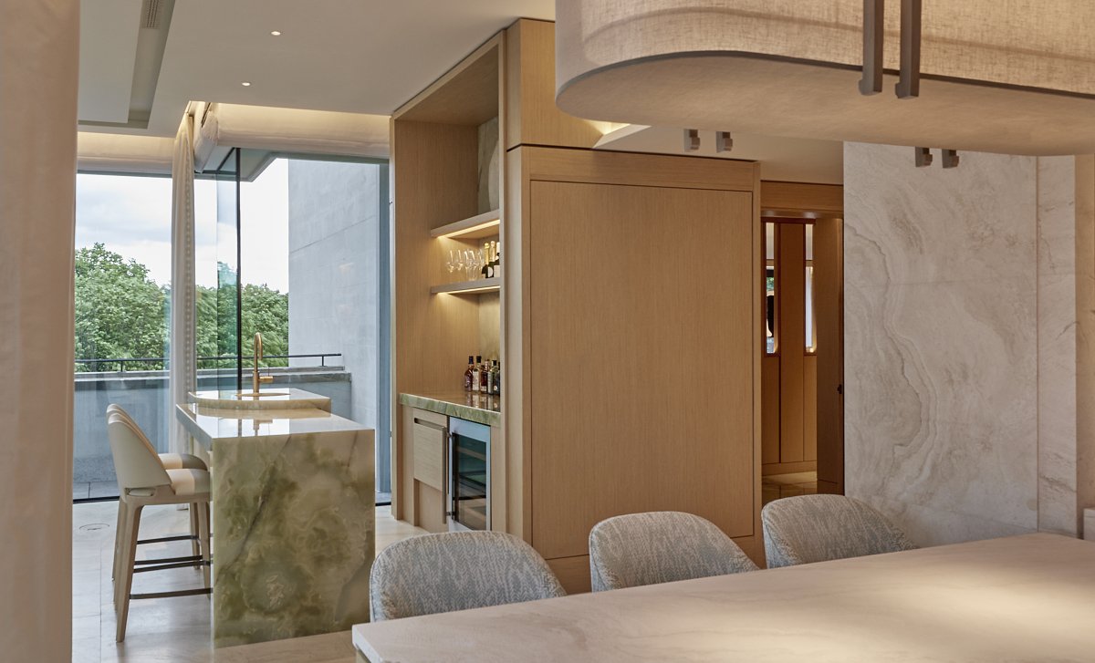 Knightsbridge Pavilion 顶层公寓丨英国伦敦丨傅厚民-1