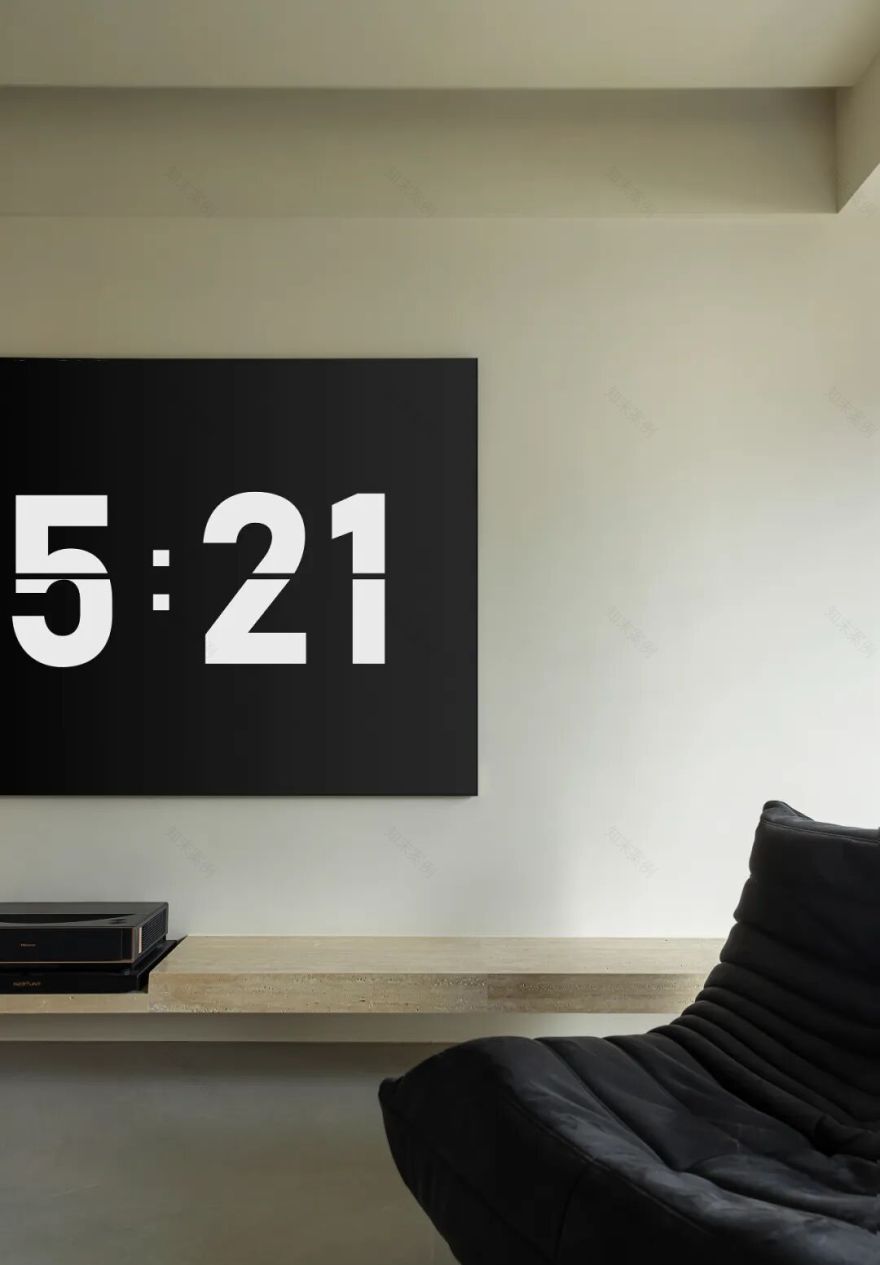 【新作】270㎡江景大平层,白墙如纸江景为画,爱是留白处的落款-24