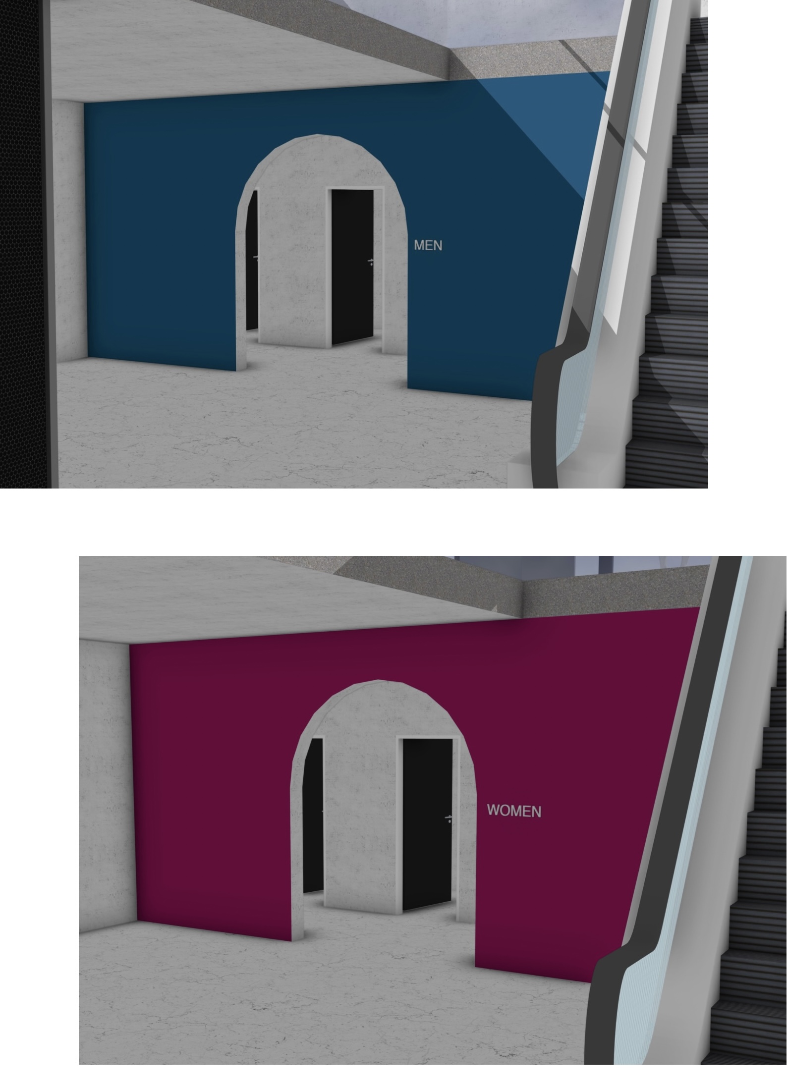 Footwear Store - Two-Level Spatial Concept-6