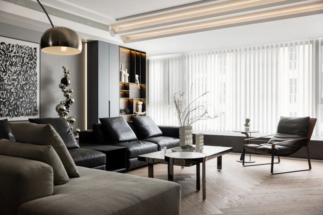 史峰设计｜340㎡叠墅，现代与时光同启-73