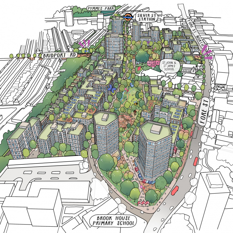 HTA Design | Joyce Avenue and Snell’s Park Estates-39
