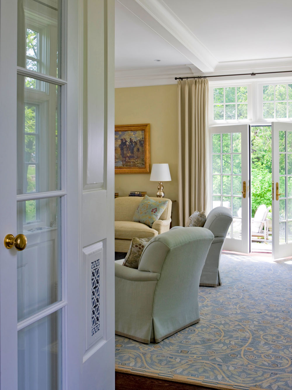 马里兰州贝塞斯达殖民农舍翻新项目丨Anne Decker Architects-14