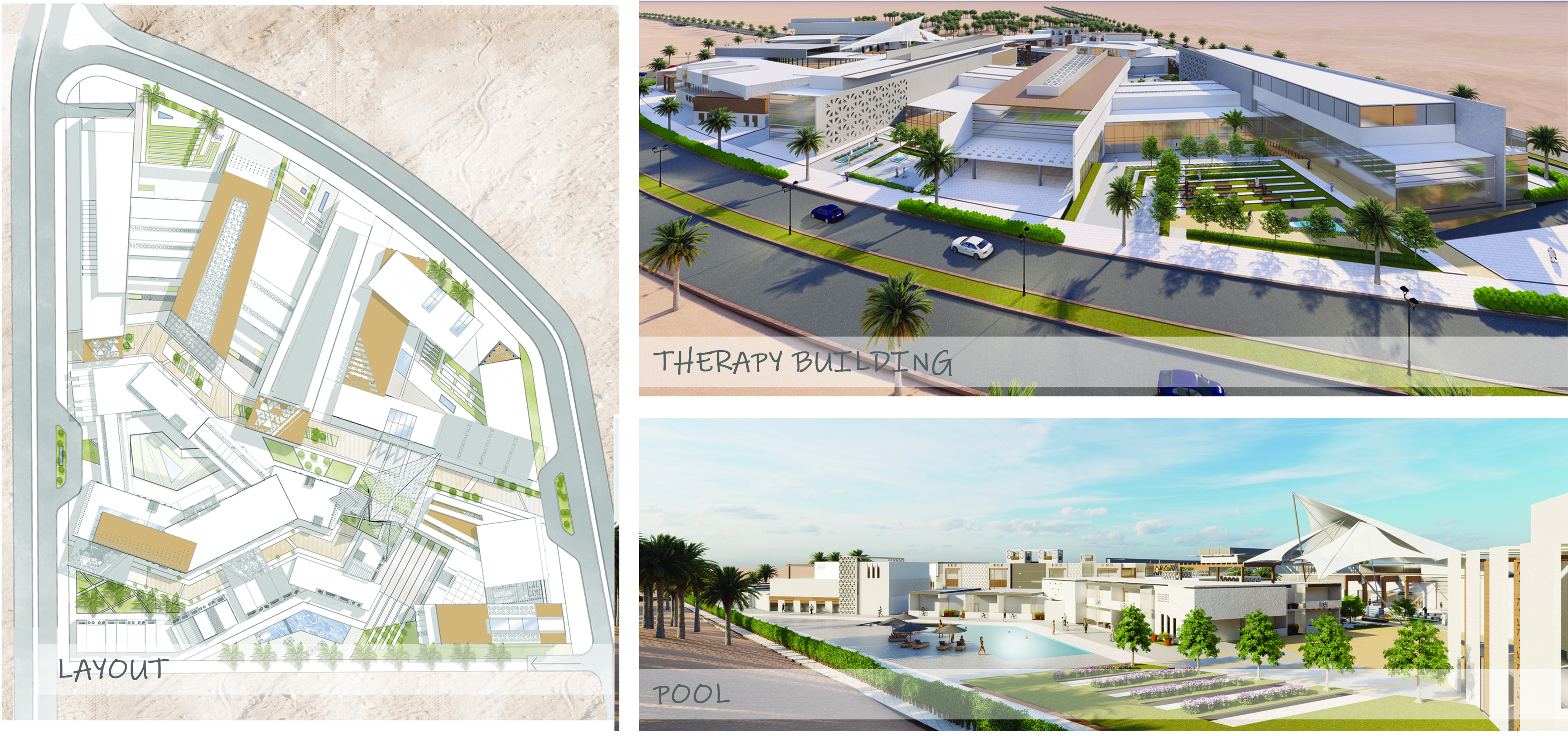 欣快营养度假村丨开罗大学工程学院建筑系-27