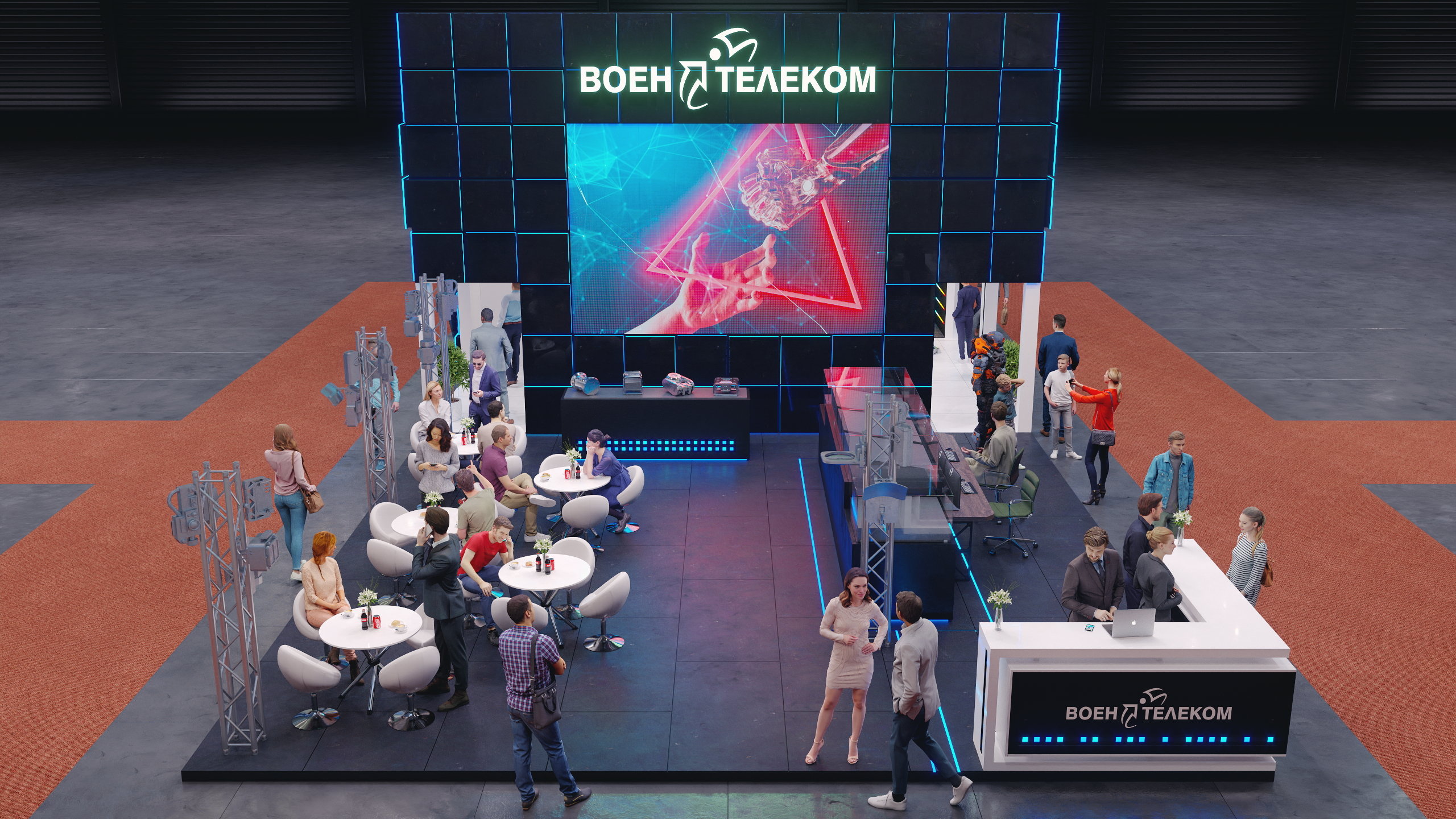 VOENTELECOM 展览展台设计丨俄罗斯丨ARTKARTEL-31