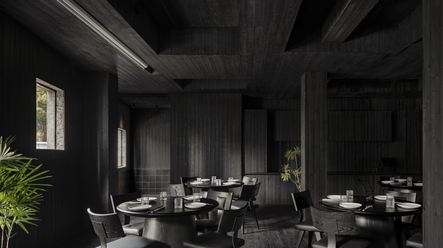 田间之上 中国湘菜馆丨中国广州丨黑白木设计-93