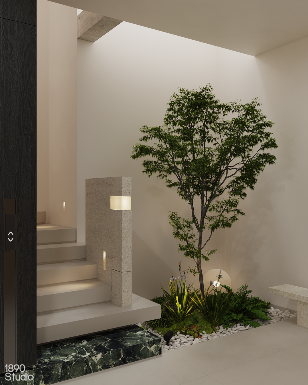 见山花园 · 依山傍湖的现代诗意住宅设计丨中国合肥丨1890 STUDIO-17