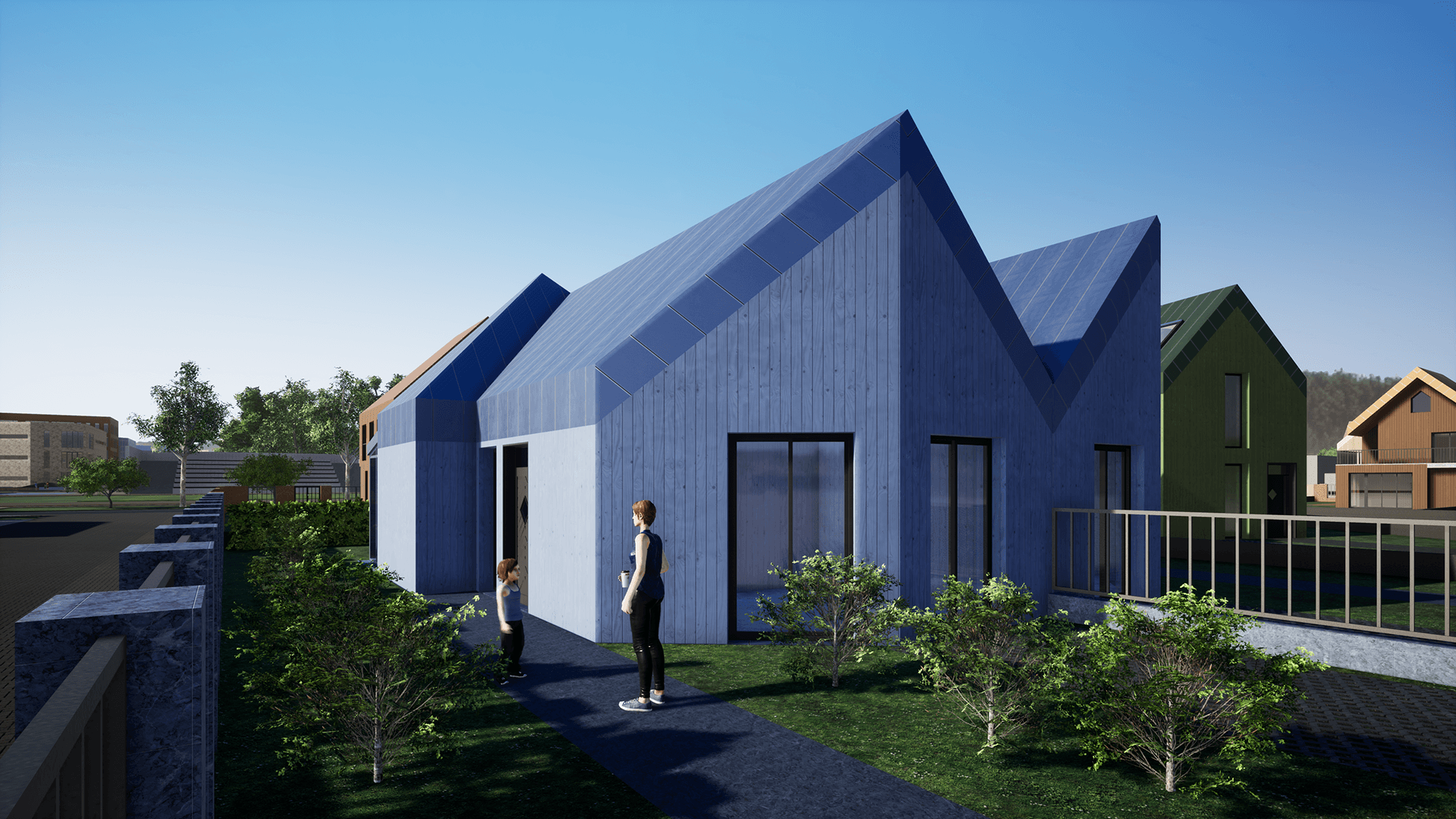 高密度和低层多功能木结构住宅区丨波兰比得哥什丨Damian Dominiczak-382