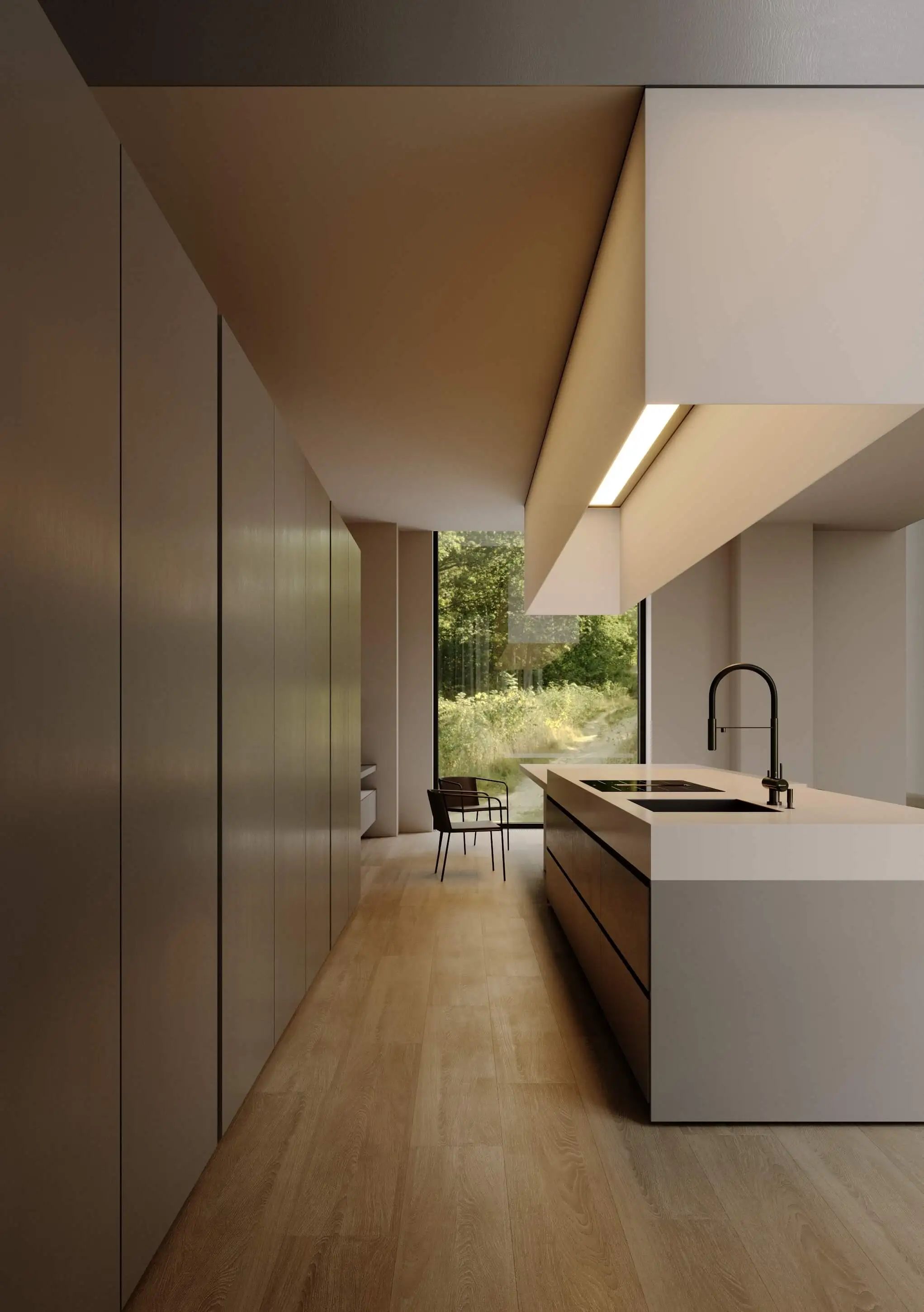 乌克兰设计师Aleksandra Shevchenko的极简主义空间-58