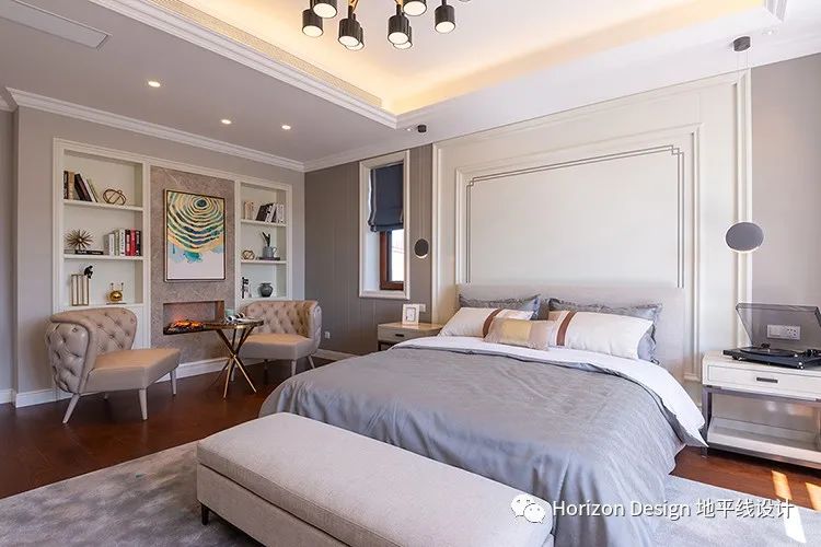 天津红磡领世郡普霖花园丨中国天津丨Horizon 地平线室内设计-16